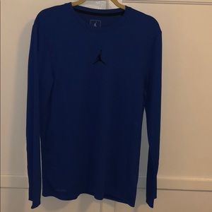 NIKE//JORDAN dri fit long sleeve athletic shirt